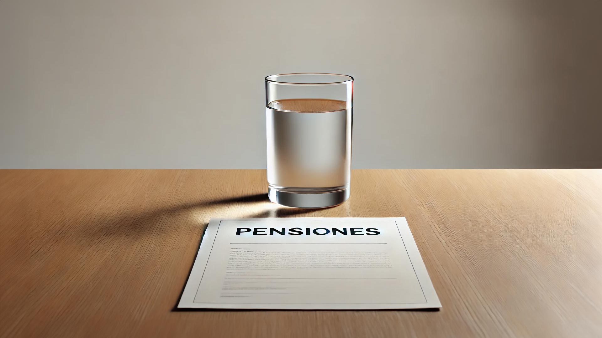 Pensiones: datos sobre la mesa